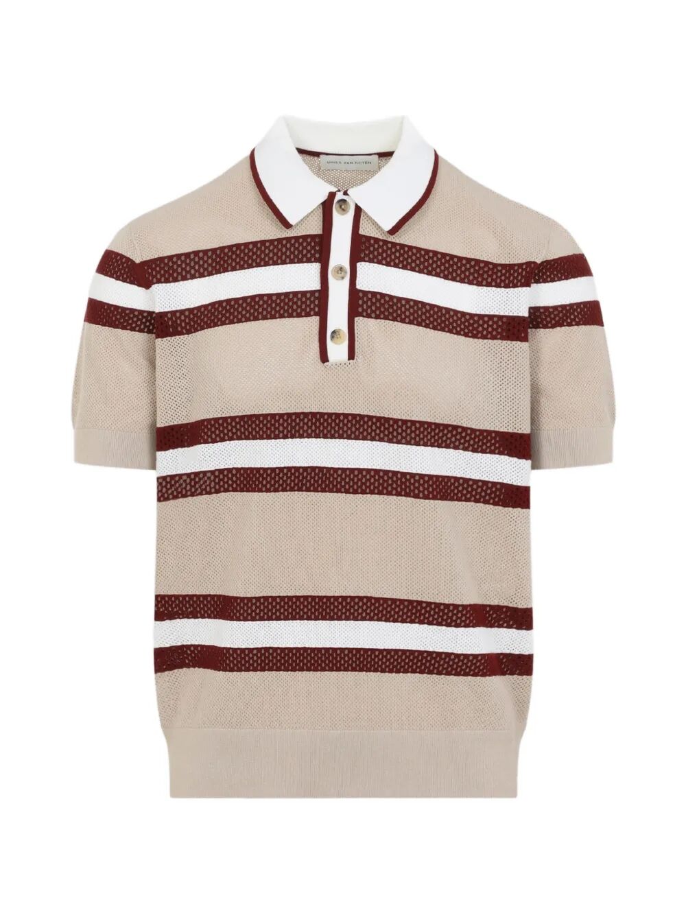 Dries Van Noten Polo - Nude & Neutrals | 79f25e59d40a2f1ecd893c9039668600f16d9deb