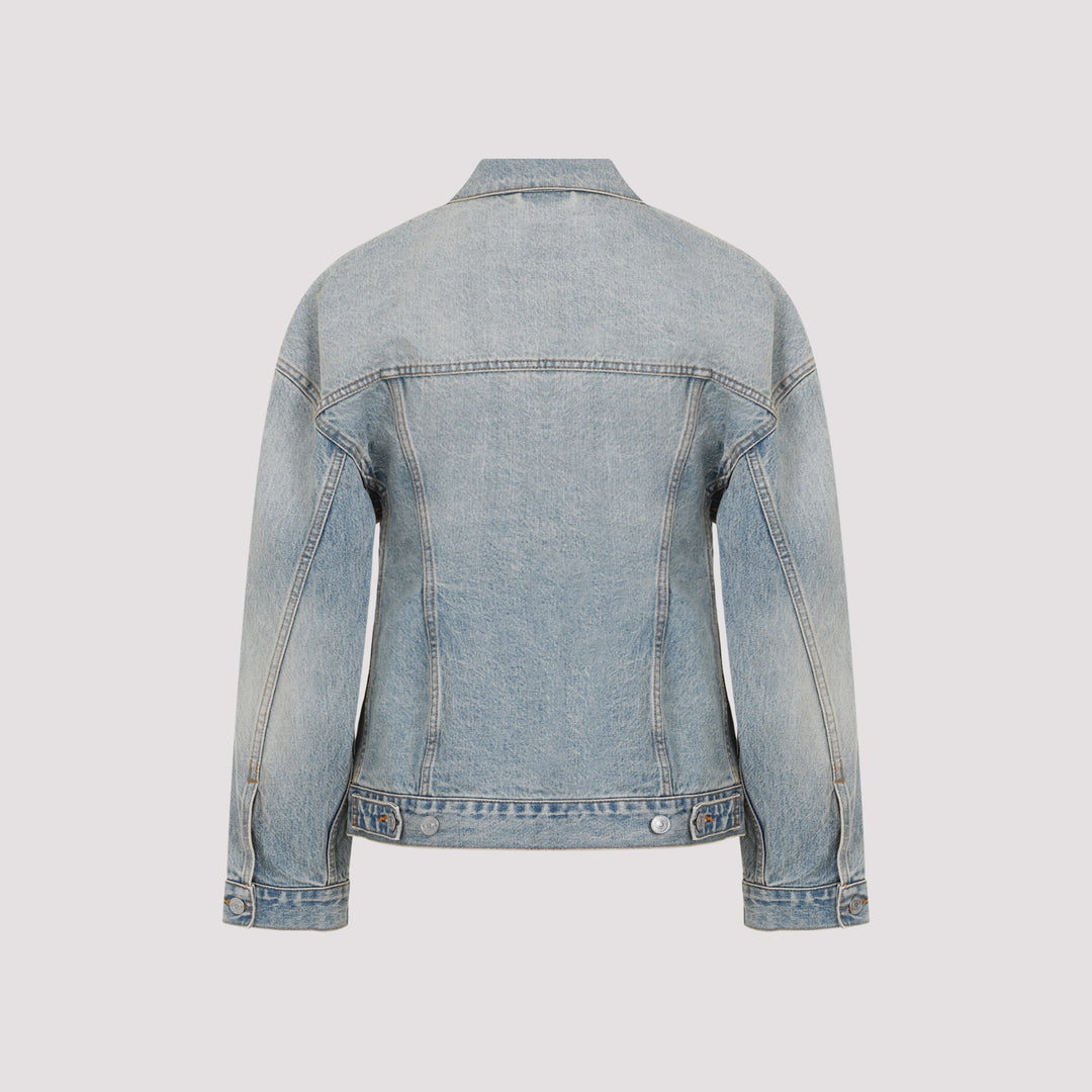 Balenciaga Jackets - Blue | 4f0c4f295e4454a8445654ae188d6e0ba4b01568