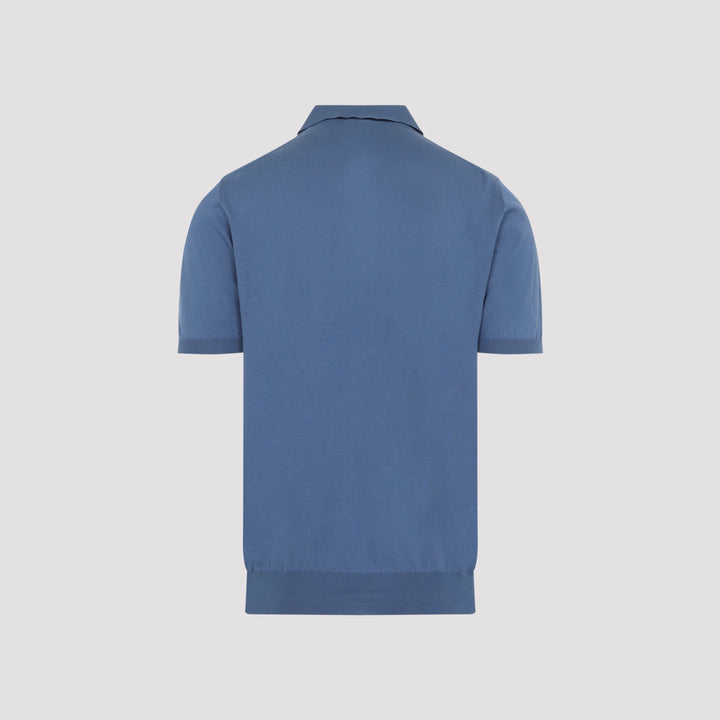 Kiton Polo - Blue | 7771801d57a56be5677ac6ff05f6a54a56b71ddd