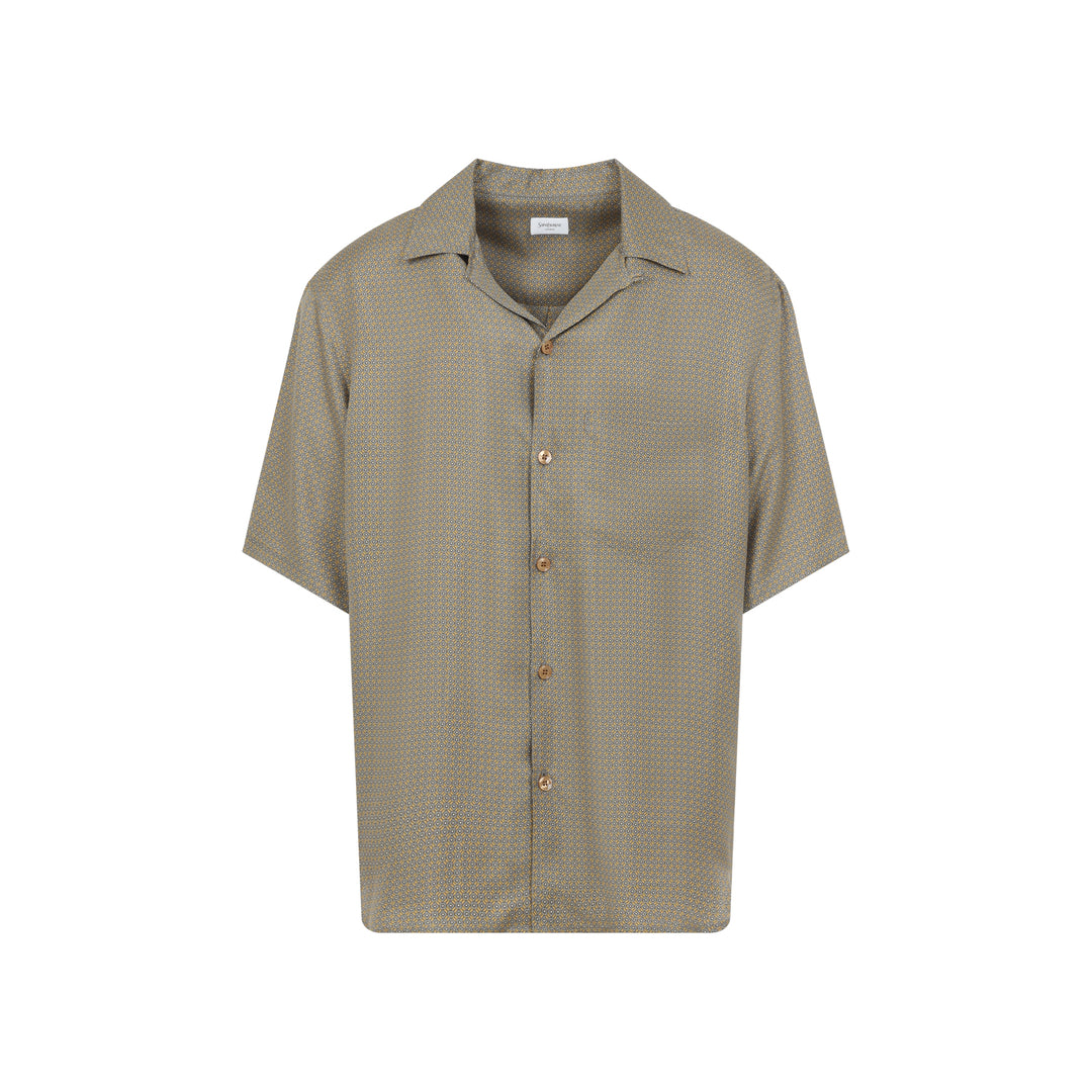 Saint Laurent Shirts - Green | 186a76706fee6123241ccc20091962f1d6f86596