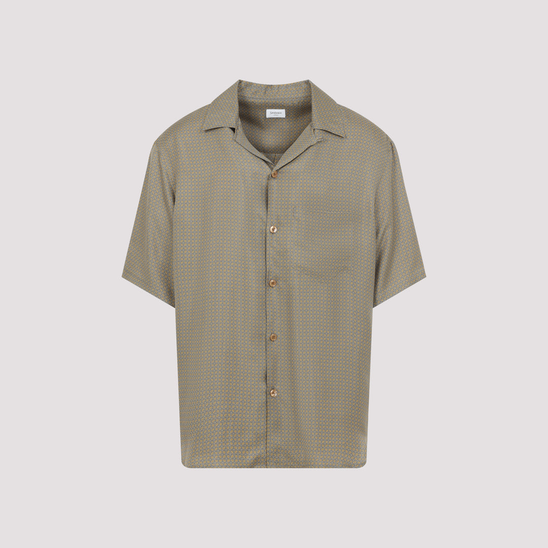 Saint Laurent Shirts - Green | 109acb6593c2fd31750cbe72cdd26e242b3c1a3b