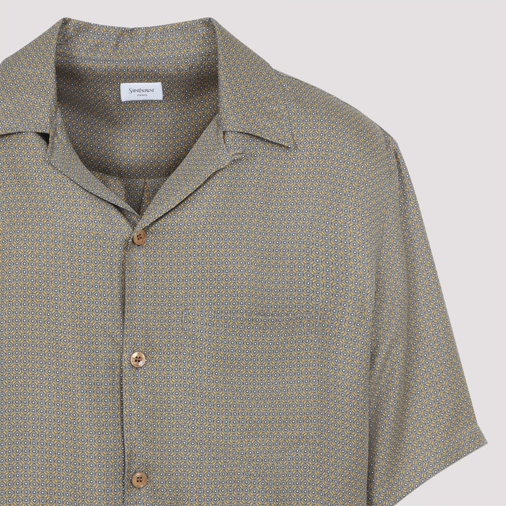 Saint Laurent Shirts - Green | 3de345d871c509084d63cdcc24ab62a2a763e4c2