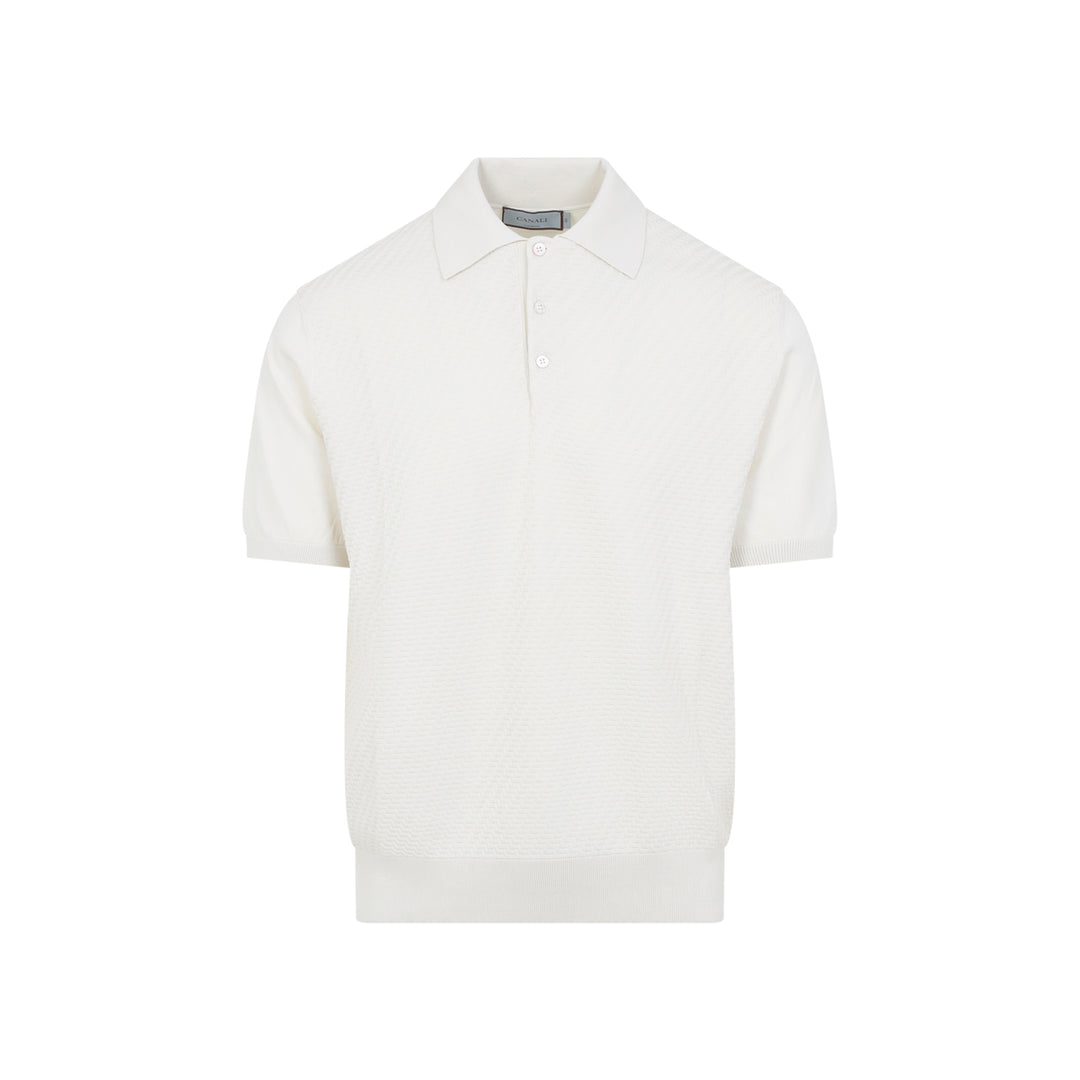 Canali Sweater - White | f623fb788ade08a06d086a58bc46c816e3e3df57