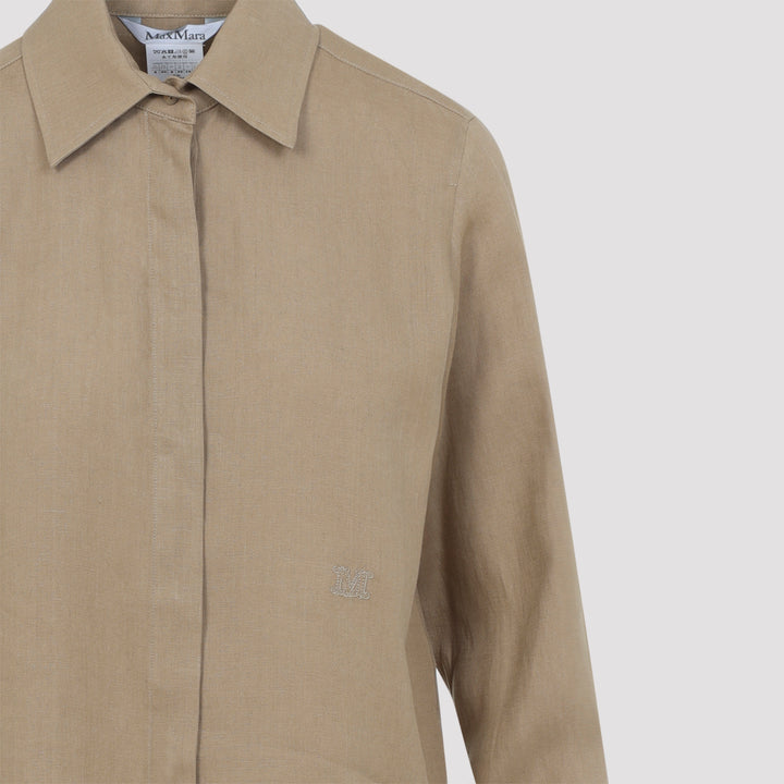 Max Mara Shirts - Nude & Neutrals | 339d1b3e9a34b7e4a870a246c43029be2acb77a0