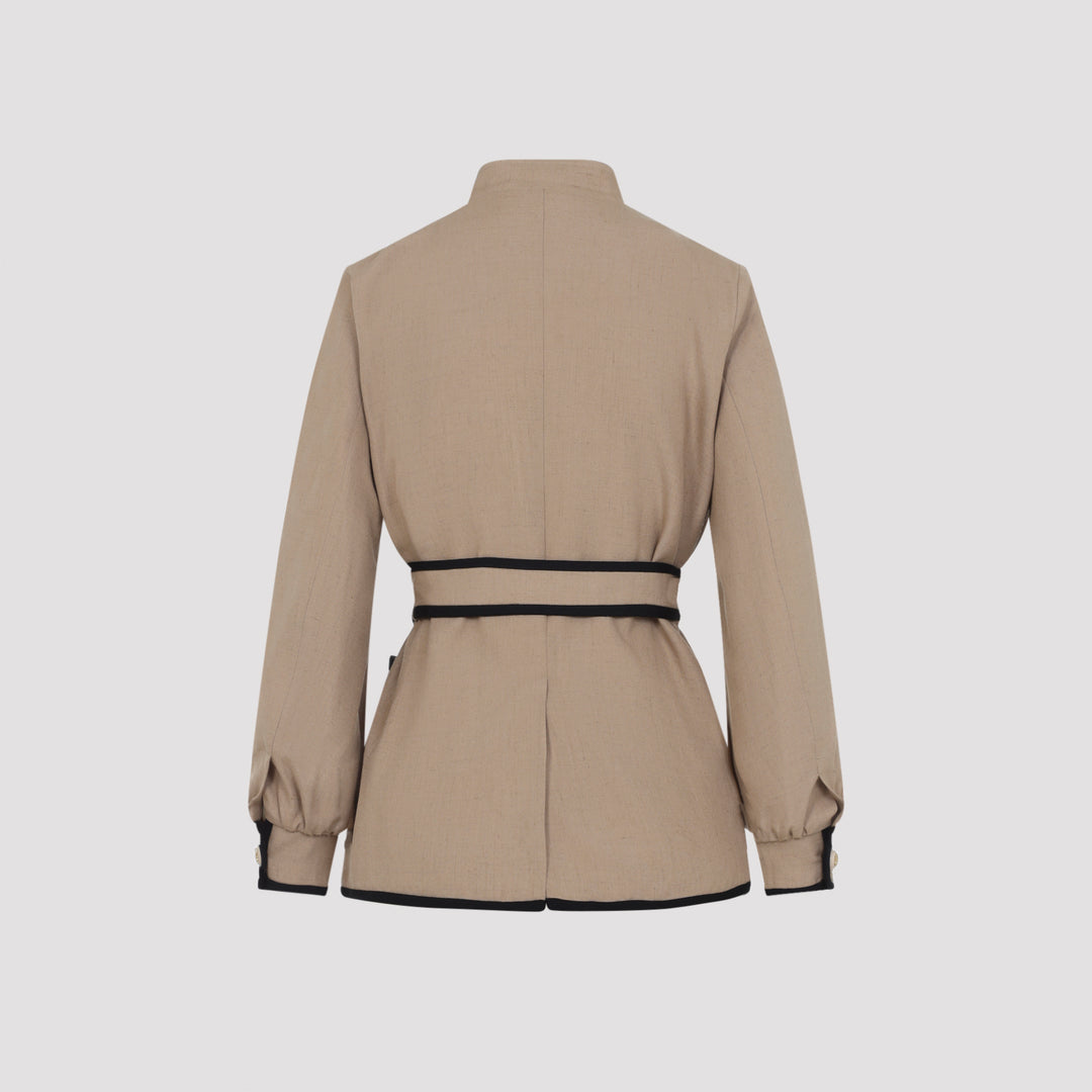 Valentino Jackets - Nude & Neutrals | da58e717f3def7fa18e87c6e1833dec3b8ce399e
