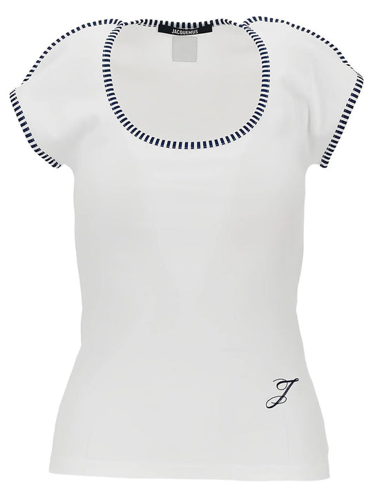 Le T-Shirt Espiral In Cotton