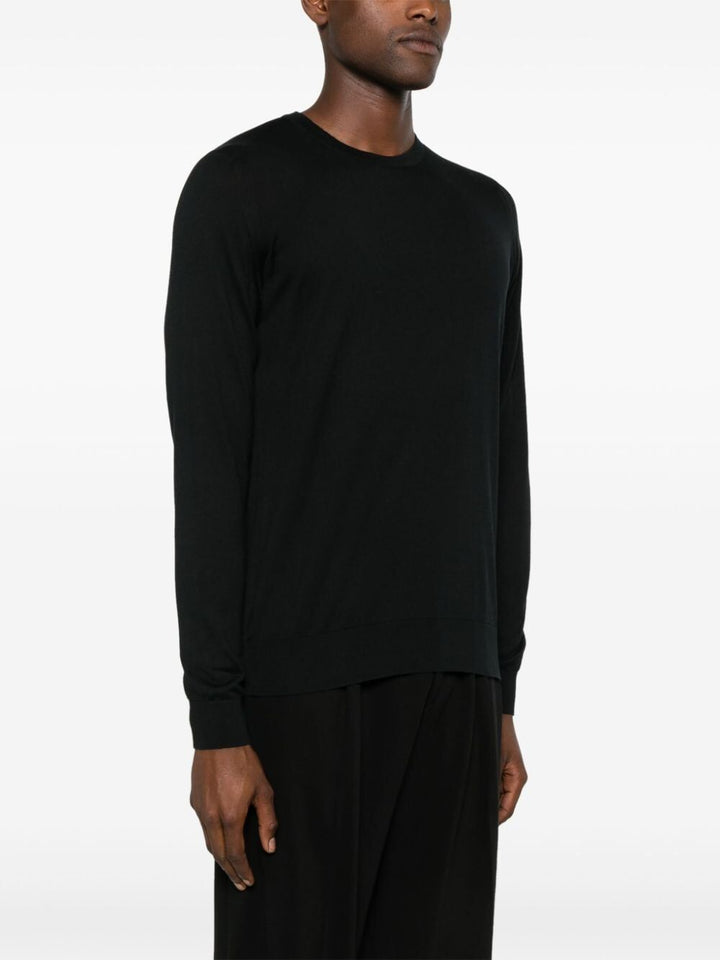 John Smedley Pullover - Black | 65fcc5ac379d30f509f4118808b29ae0c2238124