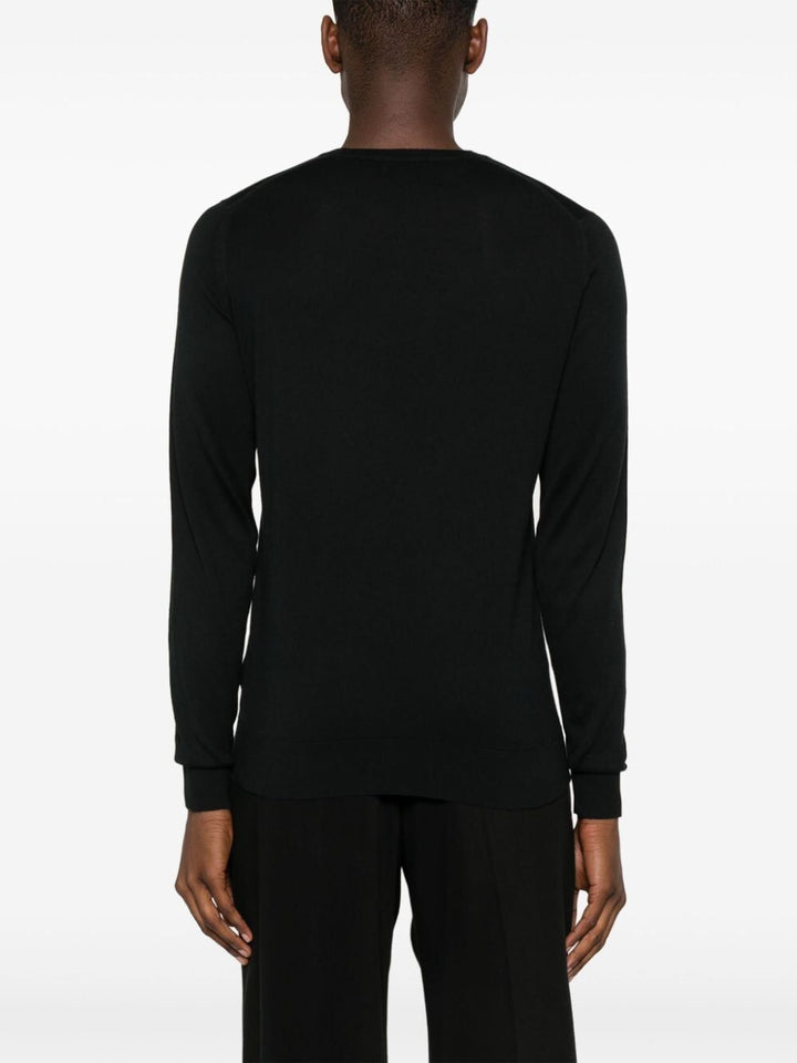 John Smedley Pullover - Black | 32420f39ff2c120434dbe885d9738204198a6c06