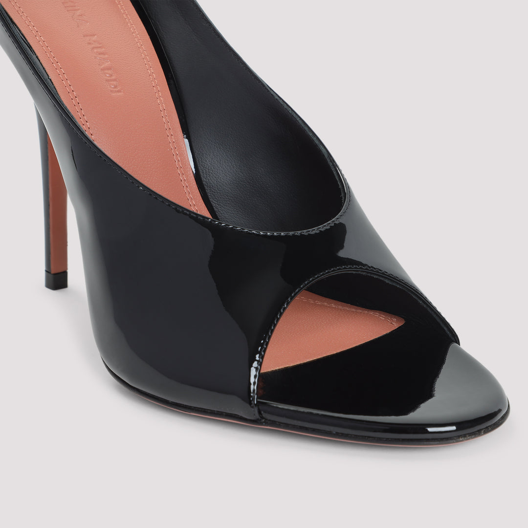 Amina Muaddi Sandals - Black | 738ac812b6713df25464b95e87bab2bee2bbd9bd