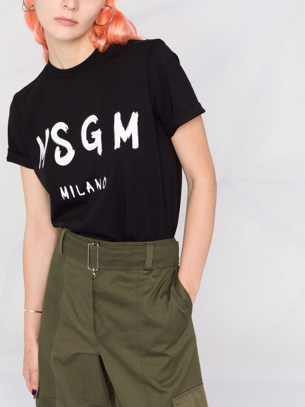 Msgm T-shirts - Black | a7769c46c1fe6d5daf162cc8a798698440dfa1ee