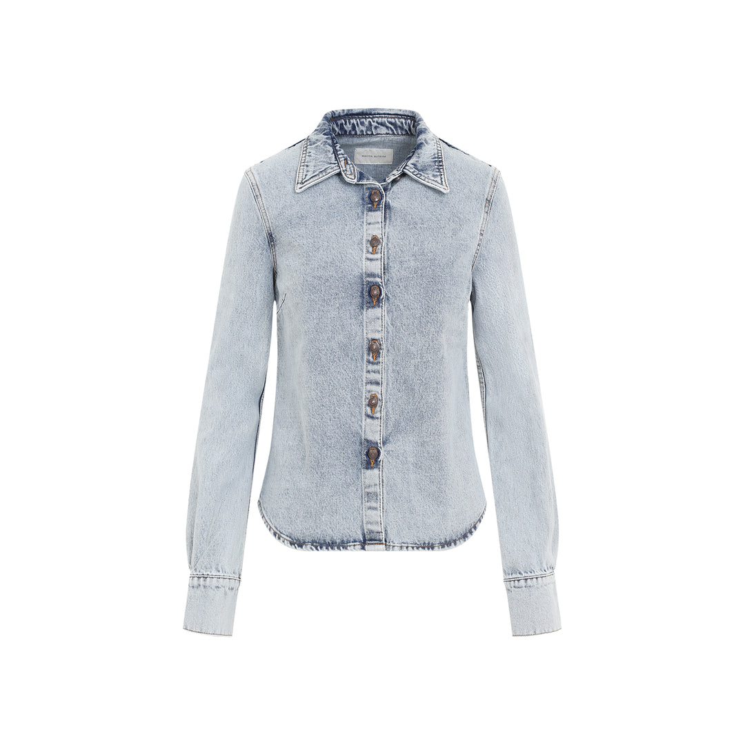 Magda Butrym Denim&leather - Blue | 3b1b0f46bb500577f31555158cb723ca311e82dc