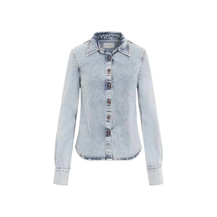 Magda Butrym Denim&leather - Blue | 3b1b0f46bb500577f31555158cb723ca311e82dc
