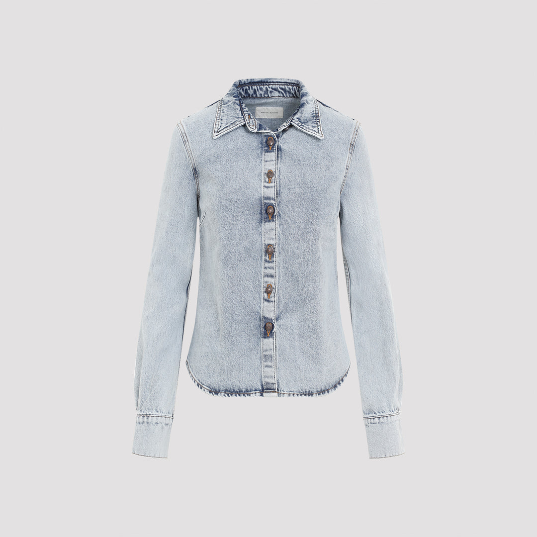 Magda Butrym Denim&leather - Blue | 945caf12221132316038c3429941ed33fc67e52a