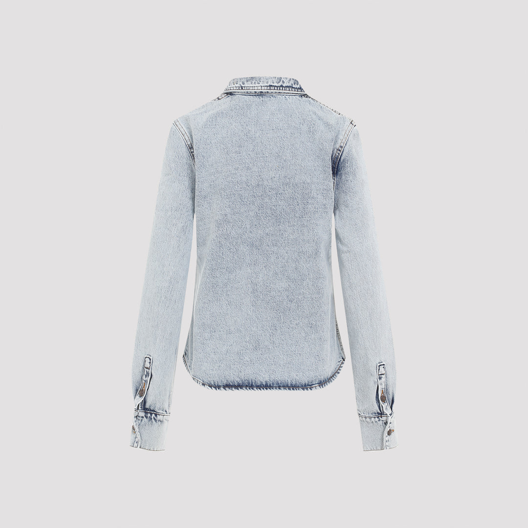 Magda Butrym Denim&leather - Blue | 0786cb5b45abd4ef0e5953669e2fea5aae75e258