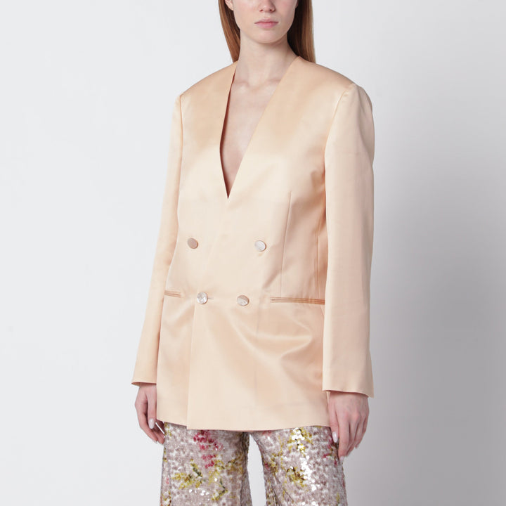 Alberta Ferretti Coats & Jackets - Beige | 450f792f9a4547e5592a14d68451541d7d2d7143