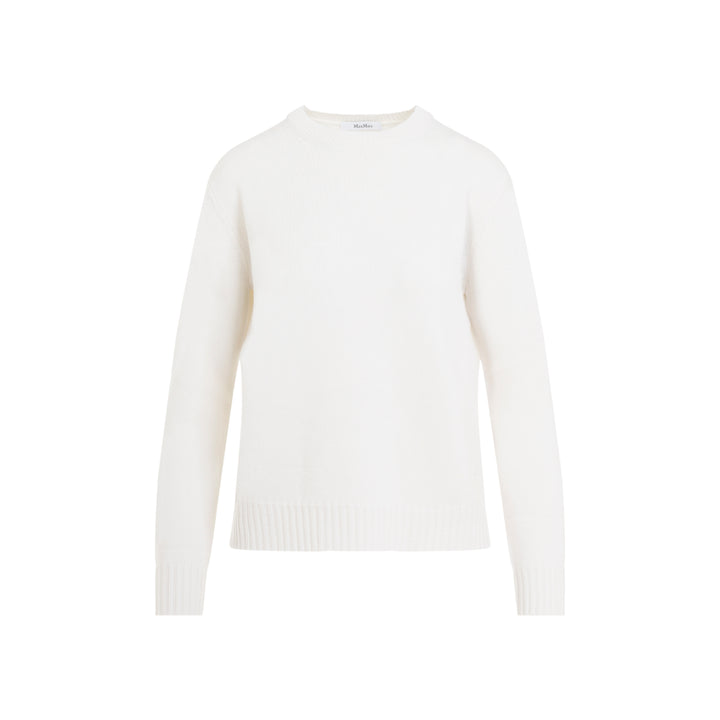 Max Mara Pullover - White | 56e1ddb1968c60bdeb362419c9239eb2df3b87ae