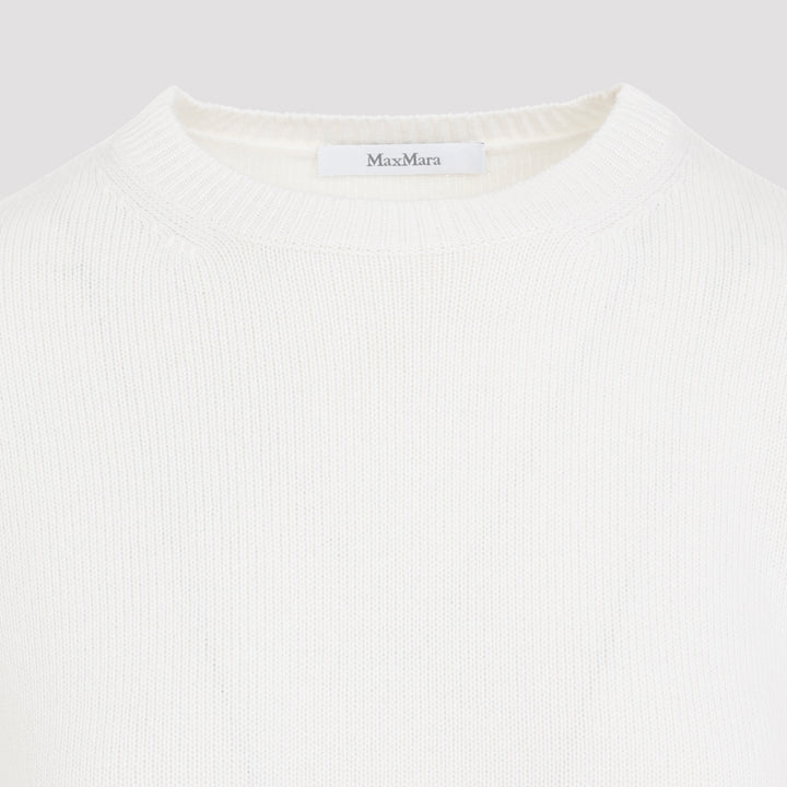 Max Mara Pullover - White | 69310922314f992601b3bf4722b7d003118d11d5