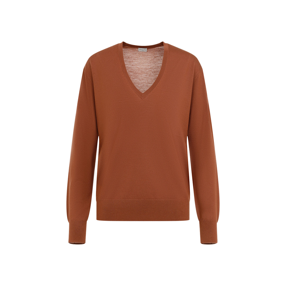 Dries Van Noten Pullover - Brown | 7f36d084ceb2caa49e52c360aa65e86002644cf1