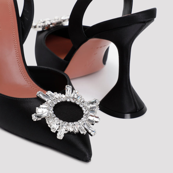 Amina Muaddi Pumps - Black | 22c5dd66c5f38314197a2352662ccd239c00ab69