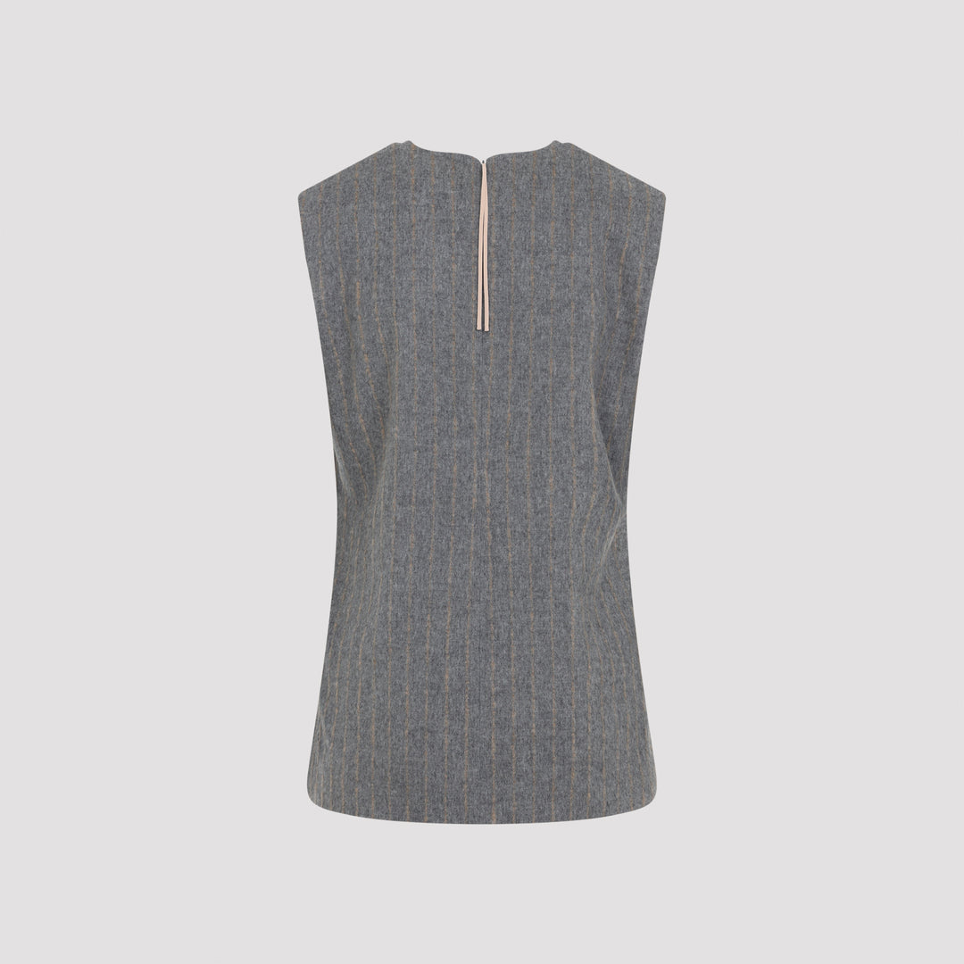 Carven Tops - Grey | 91a84a4ba401cca38999e8a048d7d8772ebea958