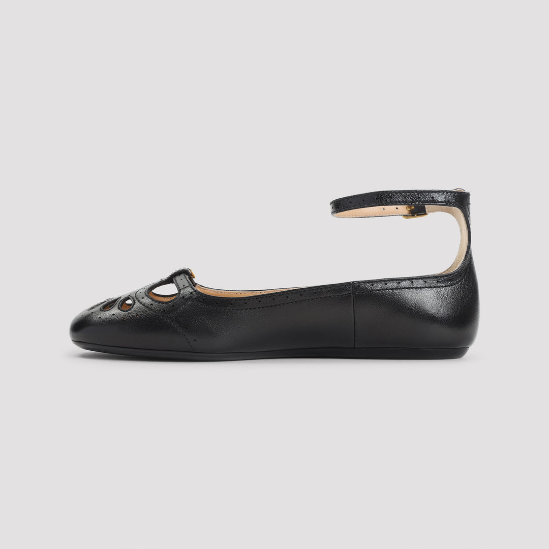 Chloe Ballerinas - Black | 13347a7d89f4ccd374fa8cffff5885b01da673a0