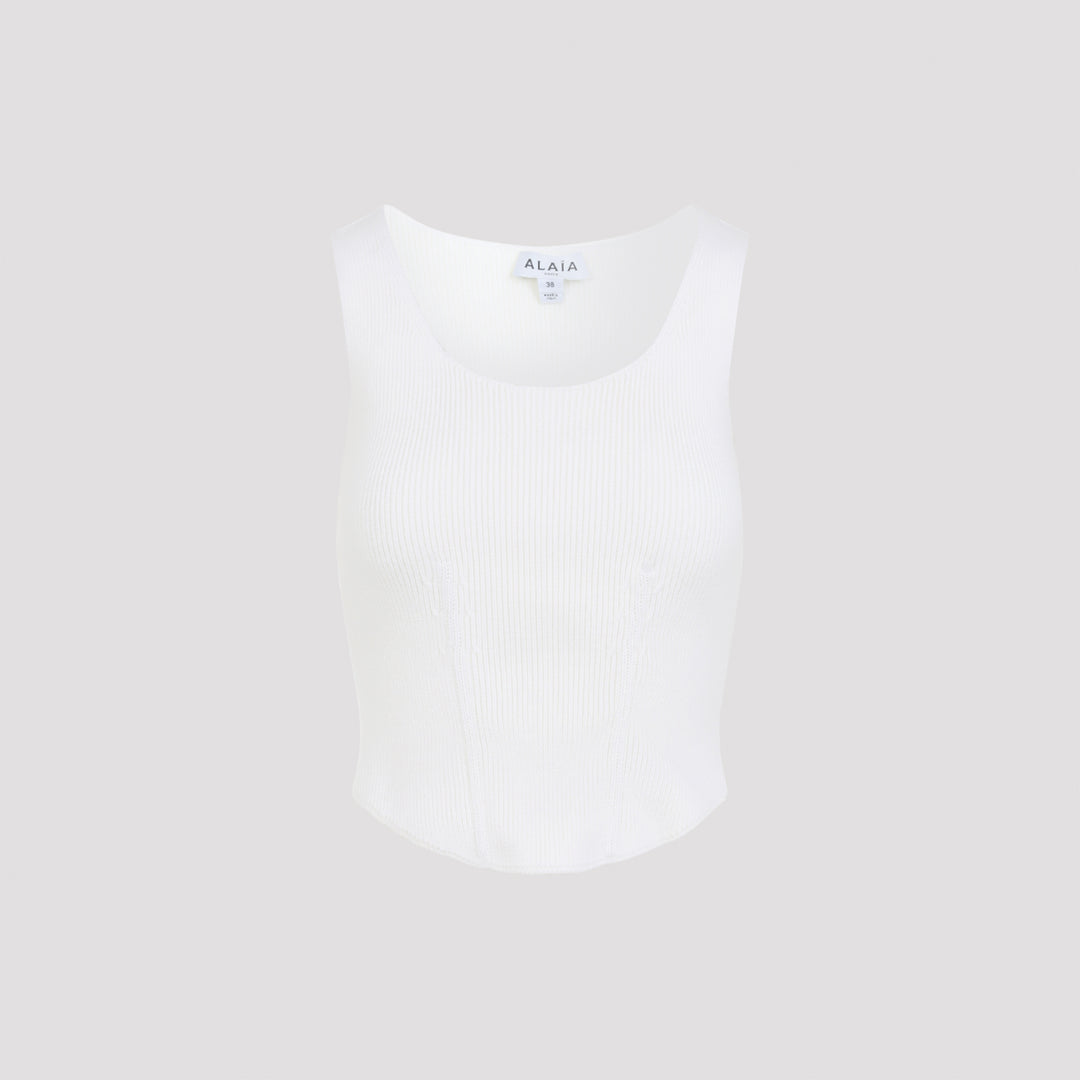 AlaÏA Tops - White | 15fa145e1d3c09912c771b9b9e2a8c965f6cad5b