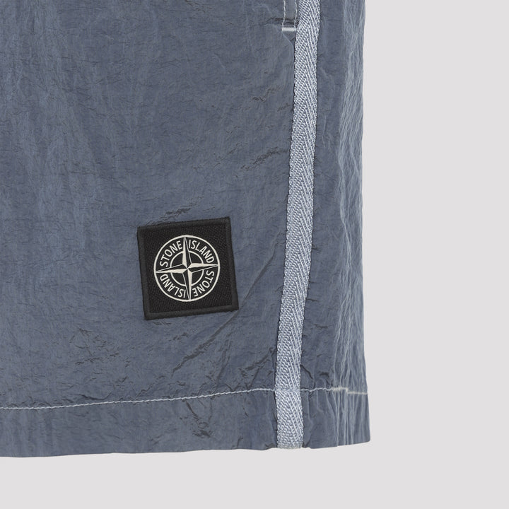 Stone Island Shorts - Blue | cbeede7dcdd4a0437f02e4d43d923a103ec5c187