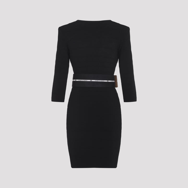 Elisabetta Franchi Mini dresses - Black | 12455ce5e5a0ed5088a88ff705971c4b53908097