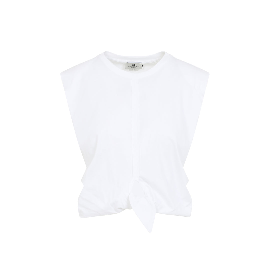 Elisabetta Franchi T-shirts - White | 65e891a8860d1efb103061d3bcd6a7b791e1ba44