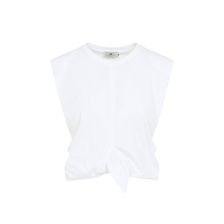 Elisabetta Franchi T-shirts - White | 65e891a8860d1efb103061d3bcd6a7b791e1ba44