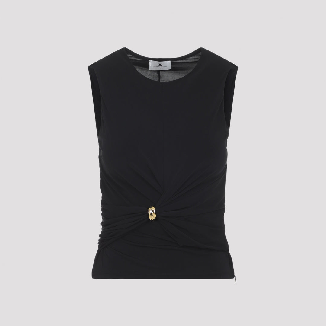 Elisabetta Franchi Tops - Black | 2fc1ba1edc977a5926a975f54e9c004950d8a9ec