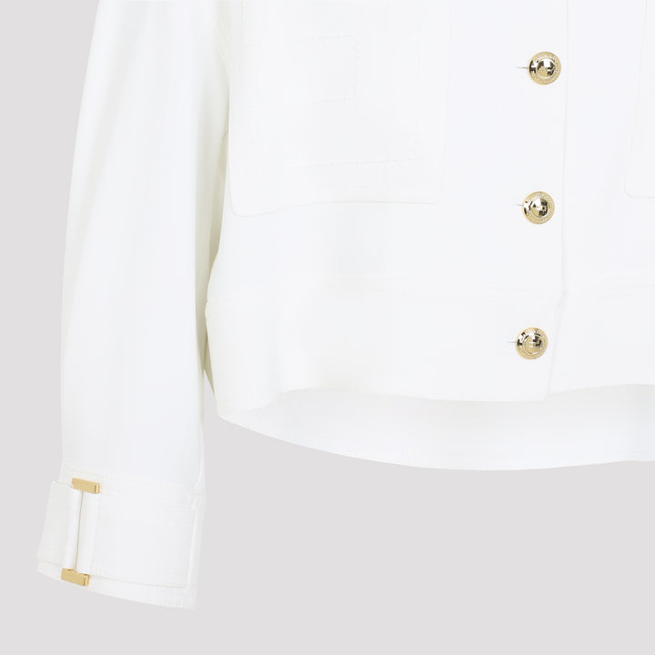 Elisabetta Franchi Jackets - White | be01cccfee108f857c833013ad04218dc26da078