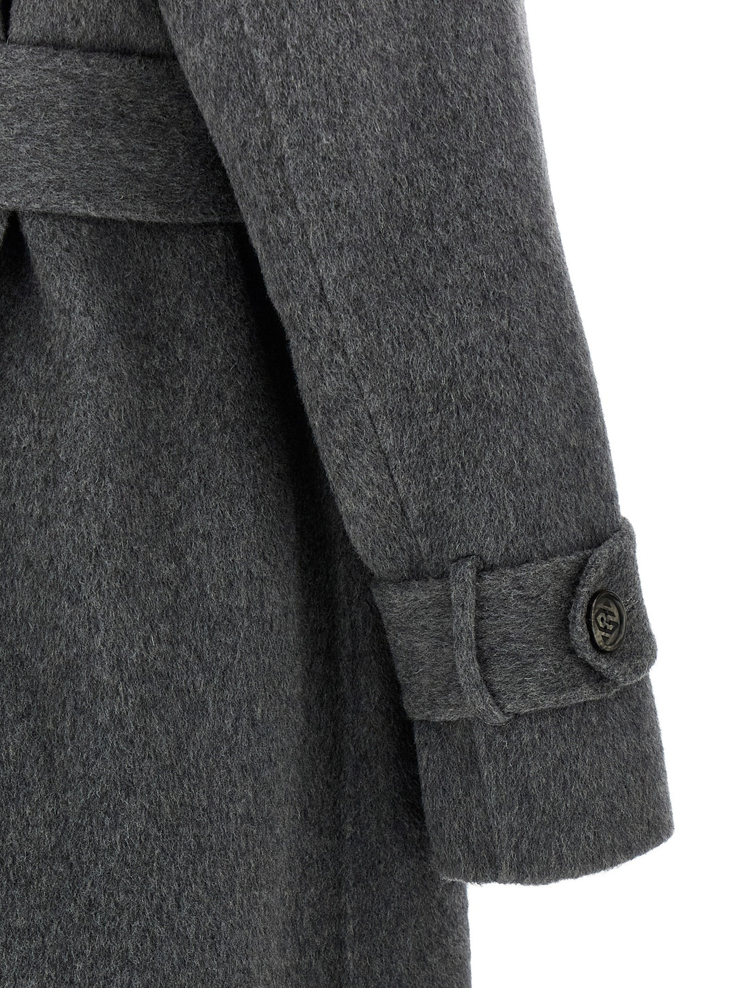 Giuseppe Di Morabito Long Coat Coats and Trench Coats - Gray | 8c9e4850e07694a9dbf07e22aecd966618cc8a8b