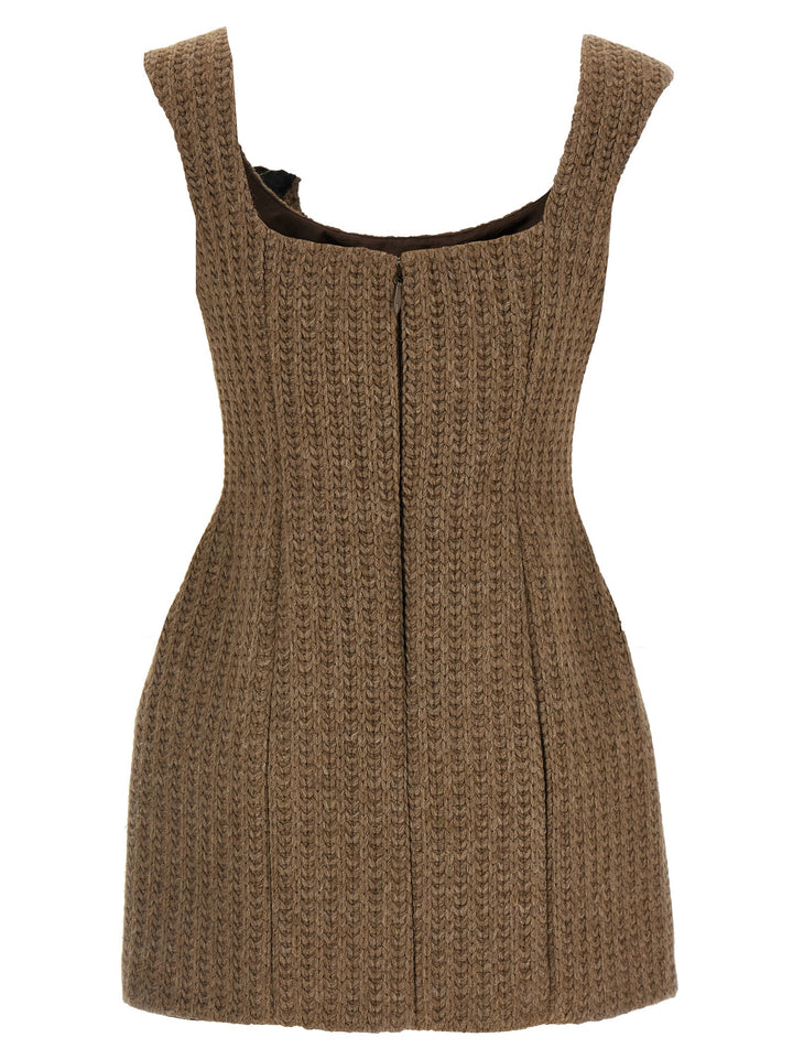 Giuseppe Di Morabito Wool Dress Dresses - Brown | 582683d5ebdf6fc8b3e675ba74da8049b50a7089