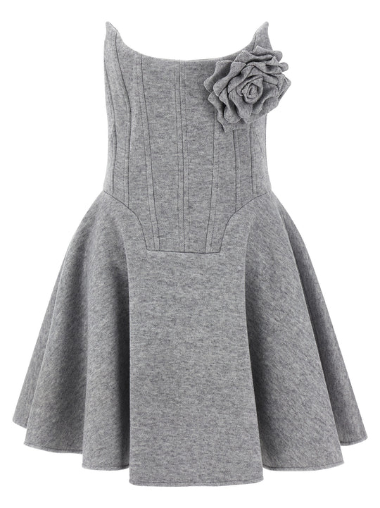 Pink Dress Dresses Gray