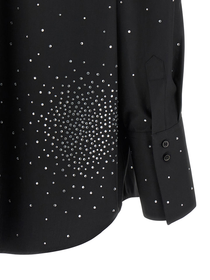 Giuseppe Di Morabito Rhinestone Shirt Shirt and Blouse - Black | 91ecdd4831da476b167b00187cef5a65ec733f64