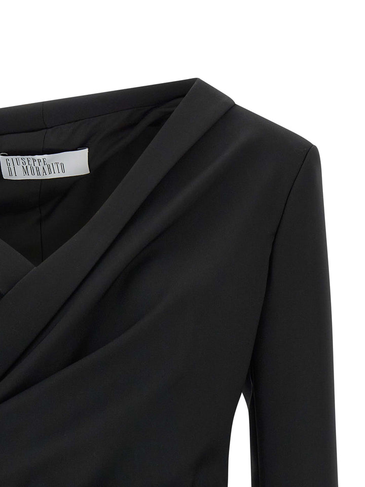 Giuseppe Di Morabito Asymmetrical Blazer BlazerS - Black | e34e4788b954fd18c1c7192c884a0eee5d1d5dbb