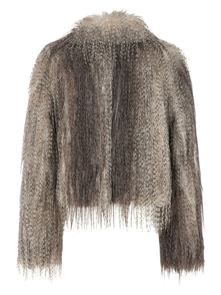 Giuseppe Di Morabito Eco  Long Hair Fur - Gray | 4c347e16524e2dcee5f01fe509a4cd52f1b4e2bd