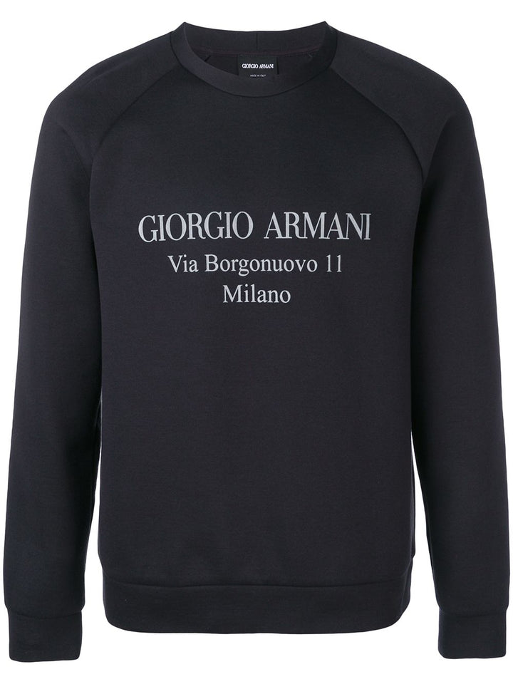 Giorgio Armani Round neck - Blue | c664b3ff789db3672ee8d970ee87de844104f97f