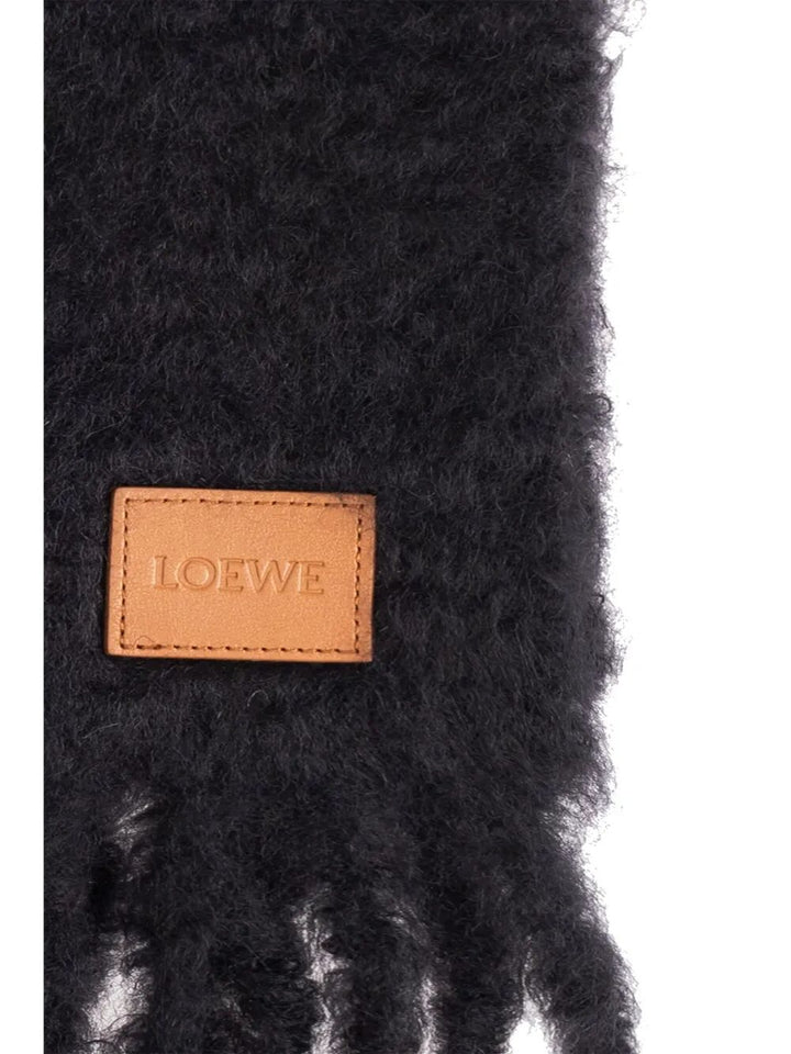 Loewe Scarves - Black | cc9494aad6dfaaa7eadc1ed1b7ce6e01e5880f6d