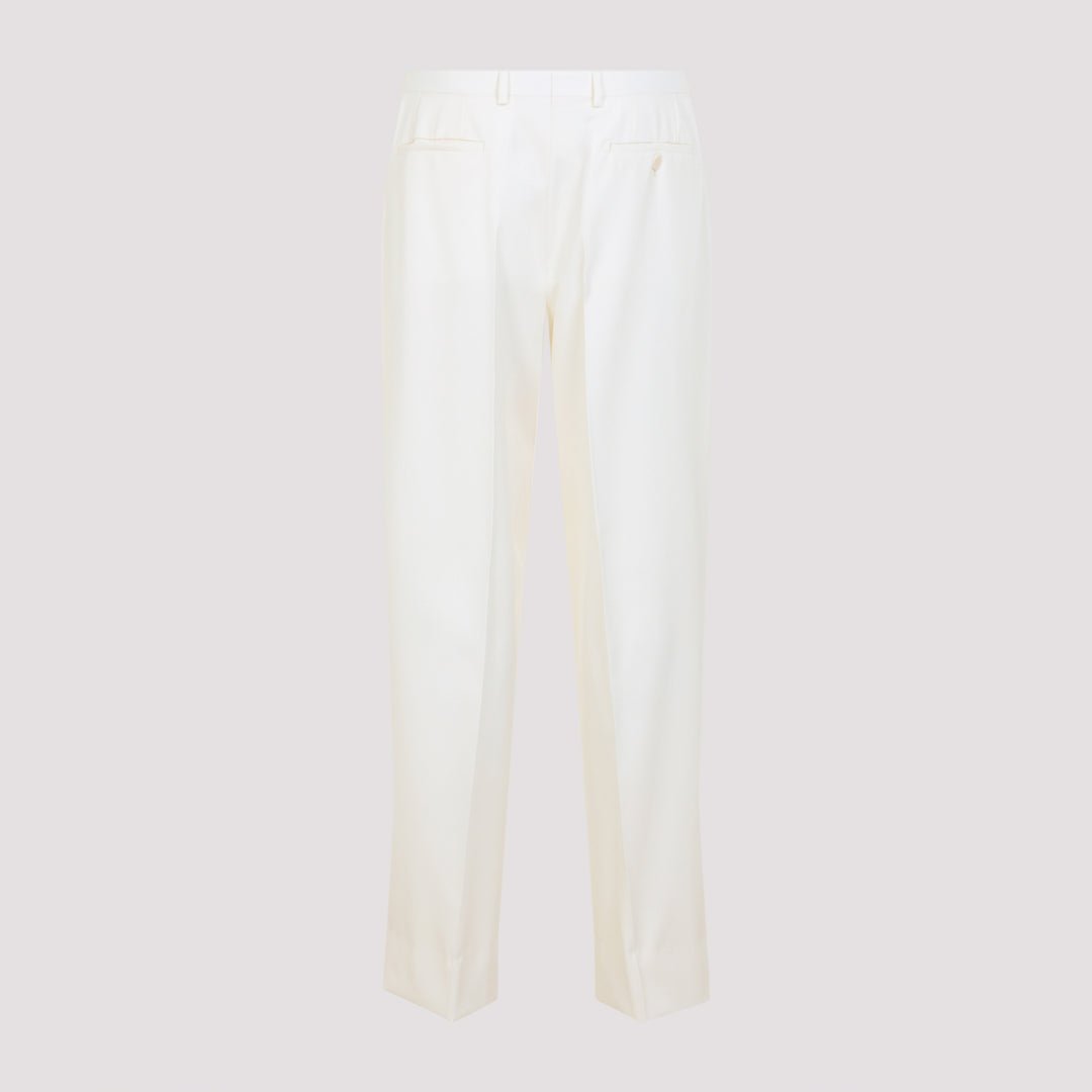 Brioni Regular & straight leg - White | 6c9c6a563a0fe2a9680307428925a1d9b5529b72