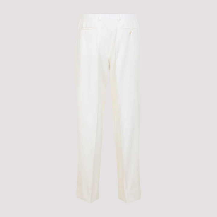 Brioni Regular & straight leg - White | 6c9c6a563a0fe2a9680307428925a1d9b5529b72