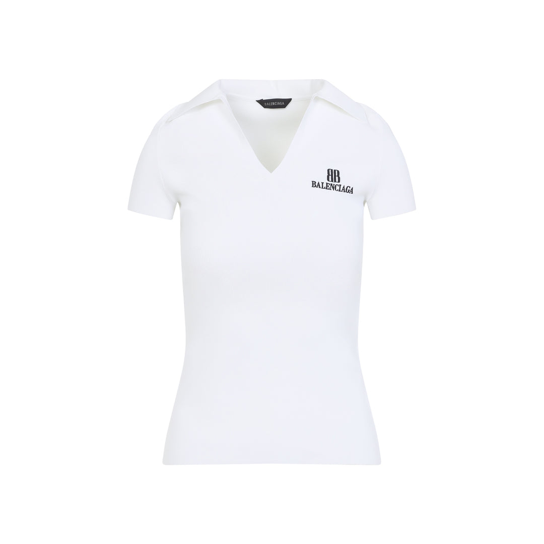 Balenciaga Polo - White | bcf776d9d166d5e31c06c63d1f9625ea87fbae25