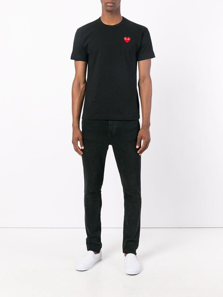 Comme Des GarÇOns Play T-shirts - Black | b109378578faebbd7e1e0b2135b7795a2bd90791