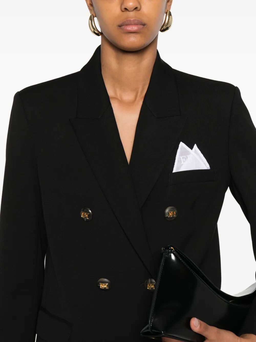 Elisabetta Franchi Blazer - Black | ccb1ebaa5011b01187aa4fc34028007b2d5acf0a