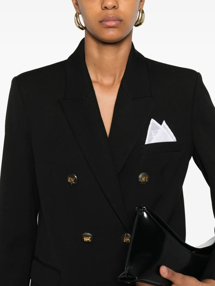 Elisabetta Franchi Blazer - Black | ccb1ebaa5011b01187aa4fc34028007b2d5acf0a