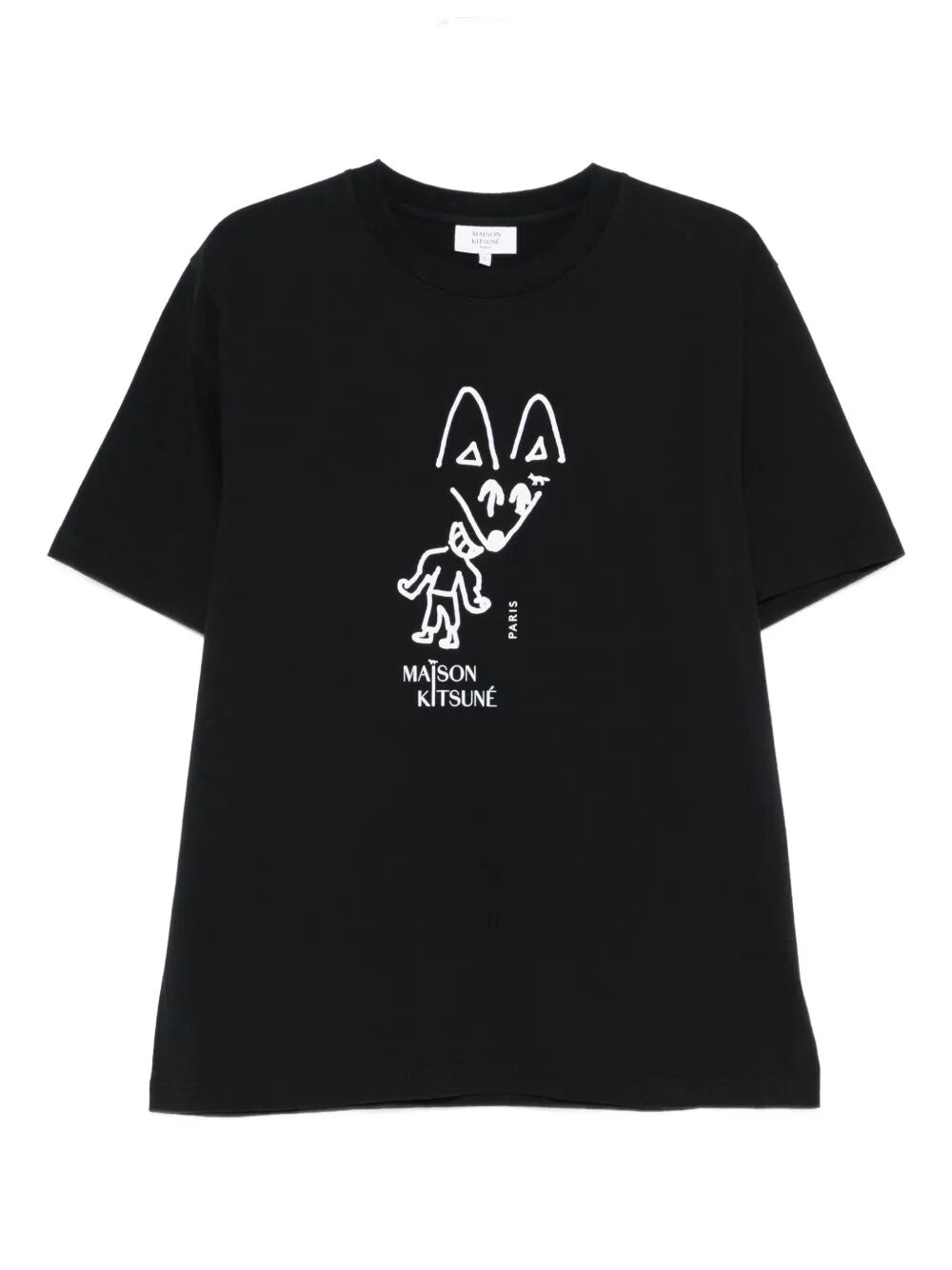 Maison KitsunÉ T-shirts - Black | 473f1189cc9557c5a4cea3222d34e917ad2514dd