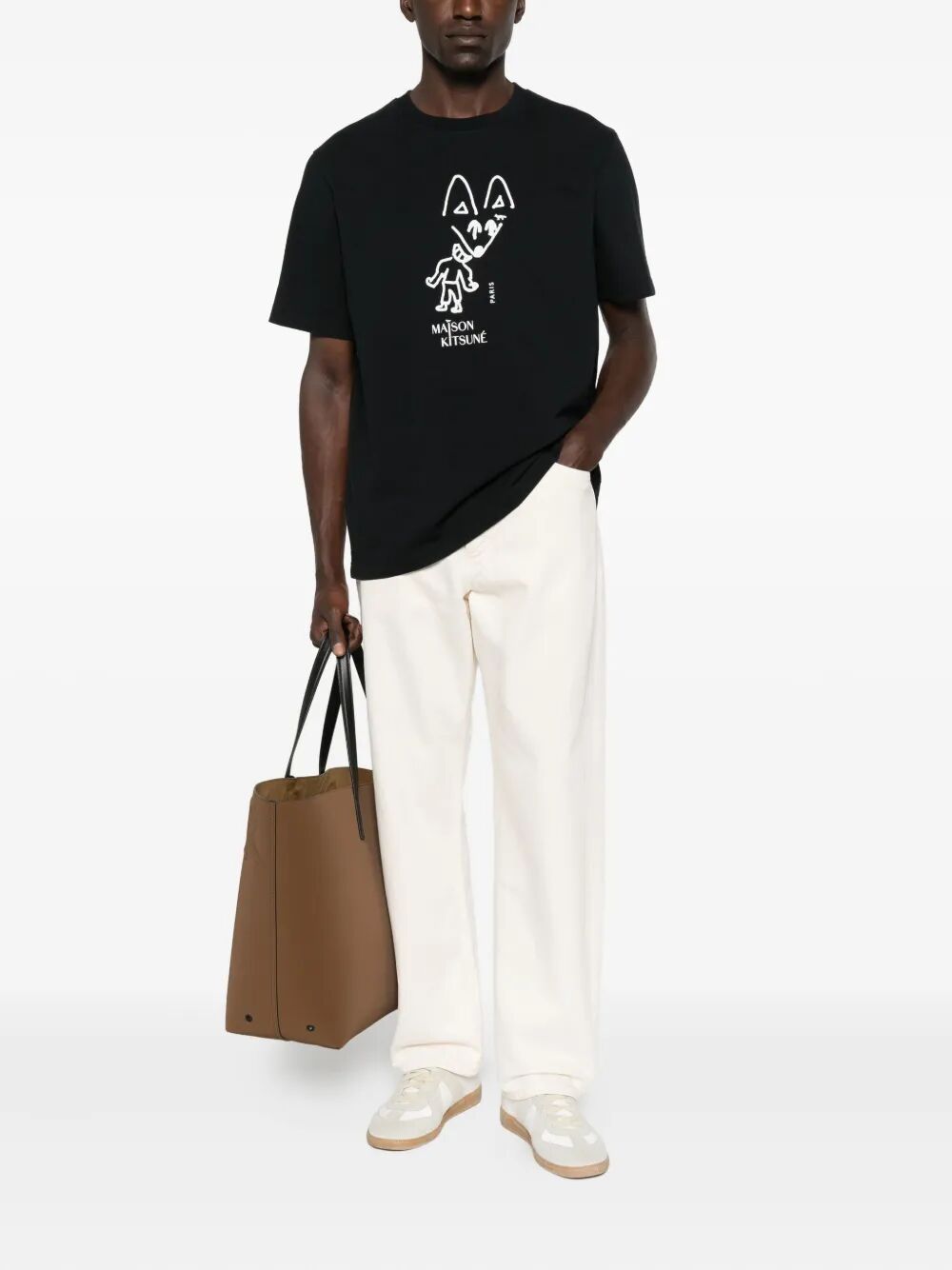 Maison KitsunÉ T-shirts - Black | 2bb12fd5456f8c6e53661bb7cb3e6590deb8256b