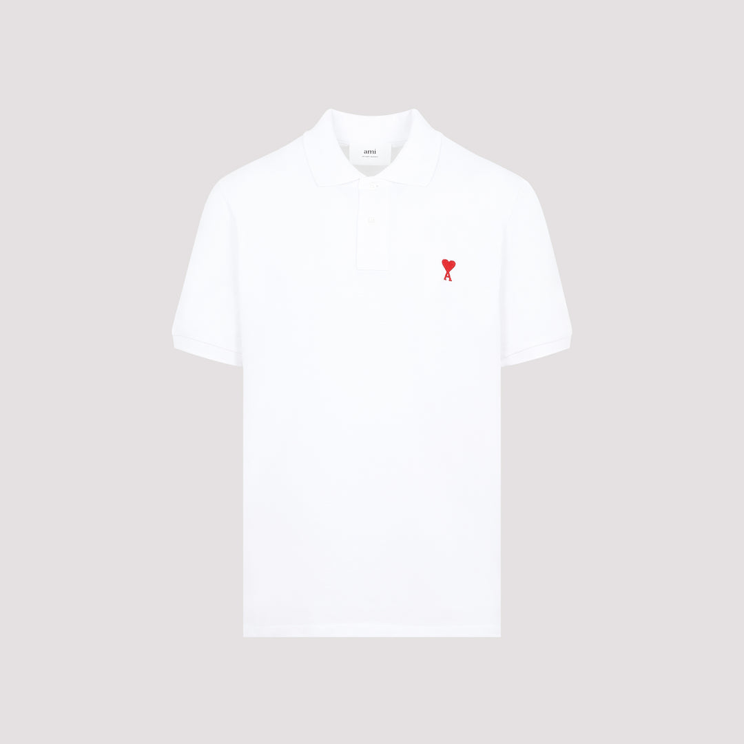 Ami Polo - White | 163e7c2089600667bfaa70715b16fb07ea949607