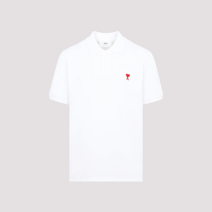 Ami Polo - White | 163e7c2089600667bfaa70715b16fb07ea949607